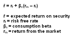 Consumption Capital Asset Pricing Model (CCAPM)